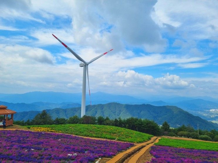 경남 거창) 감악산 풍력발전단지