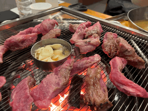 수원 맛집 소담화로~ 소갈비살이 맛있는 놀이방 식당...