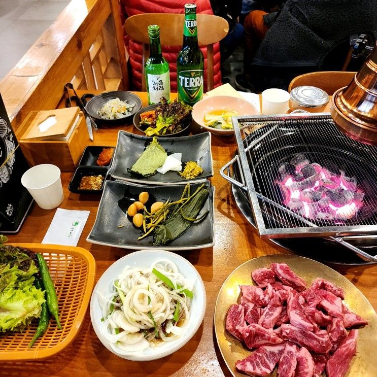 수원 맛집 소담화로 소갈비살 반판