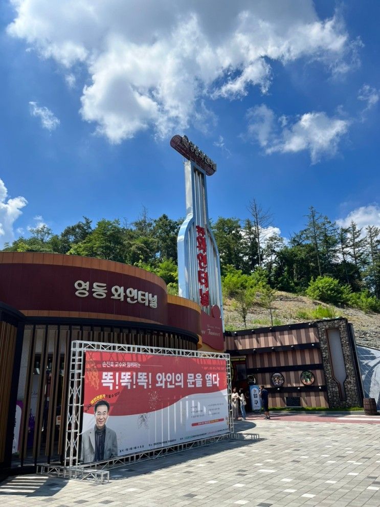 대전 근교 가볼만한 곳 , 영동 와인터널