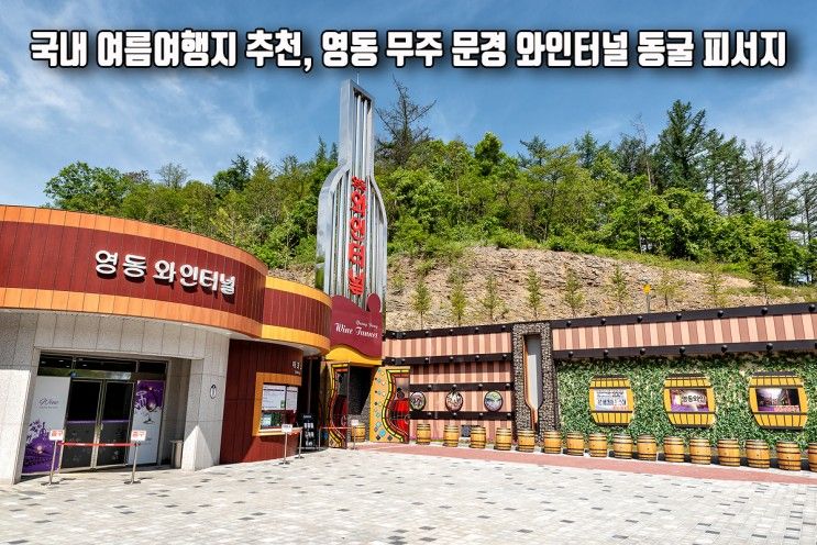국내 여름여행지 추천 충북 영동 전북 무주 경북 문경 와인터널...