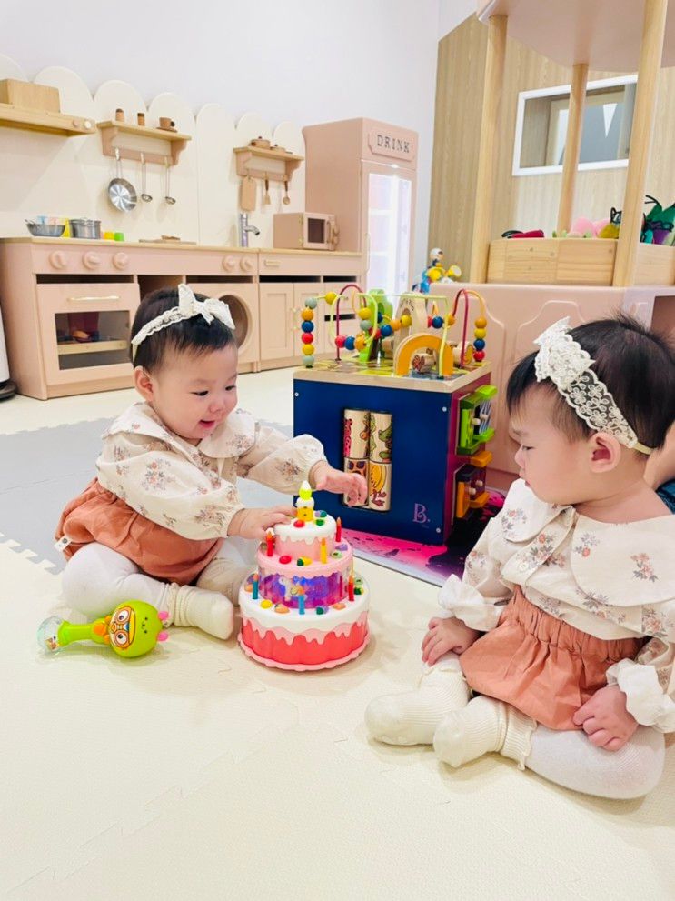 9개월 쌍둥이 아기랑 다녀온 베베앙쥬 베이비카페 양주 옥정점