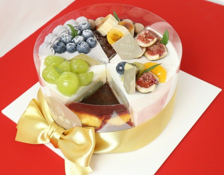 수원 애견동반 카페 디아즈 루프탑 딸 생일 축하 럭셔리 케이크!!