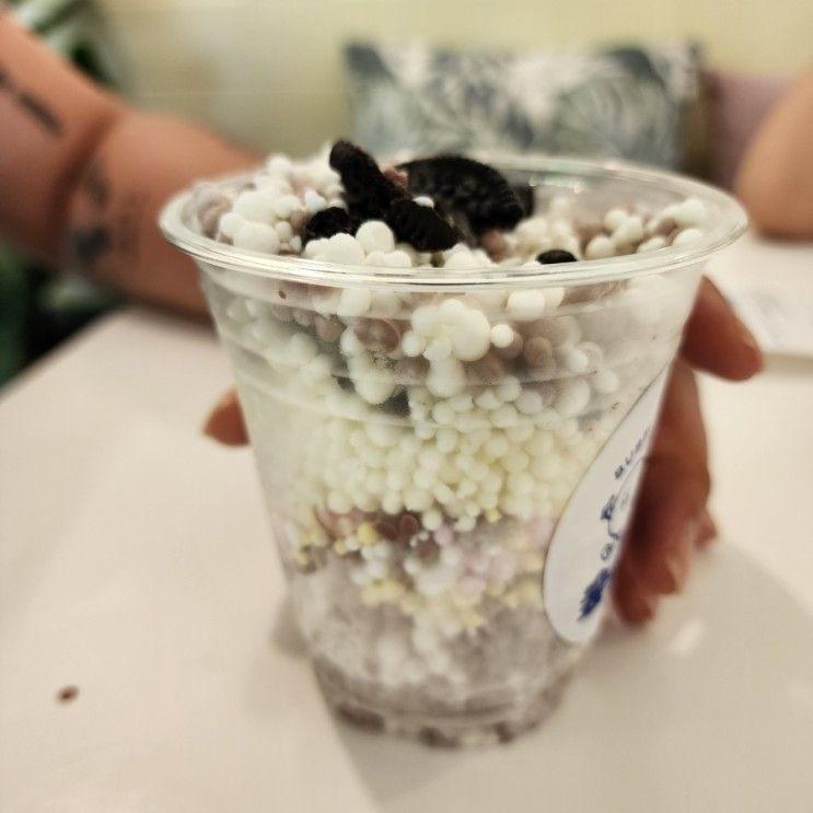 (안산.사동) 안산 대용량 구슬아이스크림 카페 숲속쉼표/숲속버블