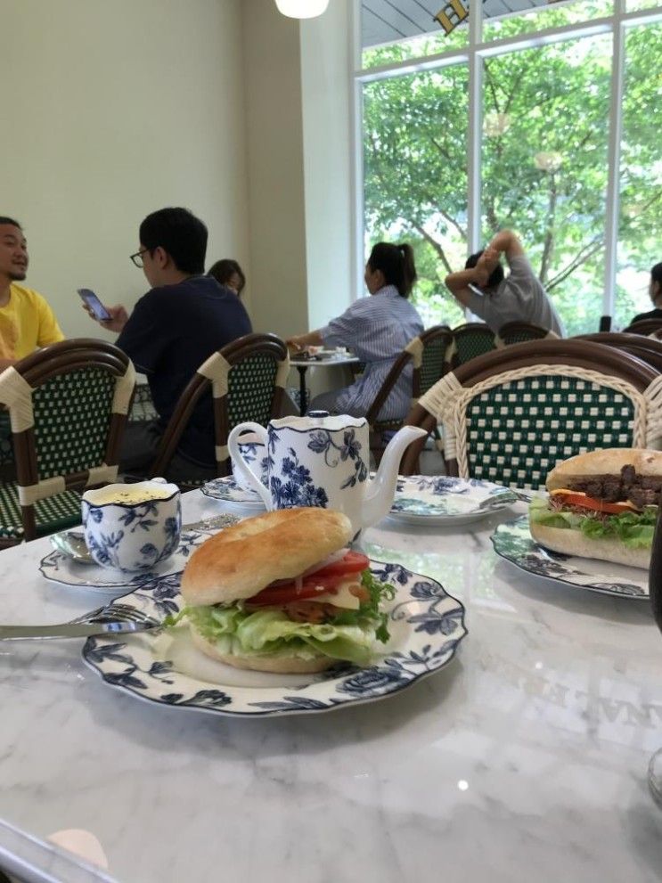 광교맛집, 커피도 맛있는 블랑제리 오봉베르