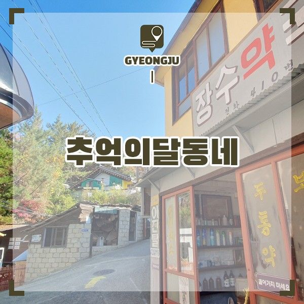 경북 여행 경주 가볼만한곳 추억의 달동네 경주 사진찍기 좋은곳