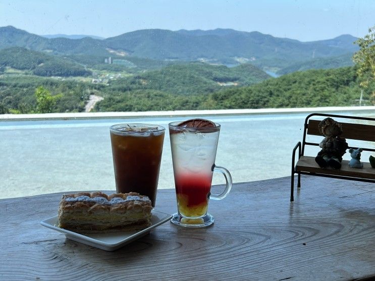 충남 보령 경치좋은 카페 갱스 커피