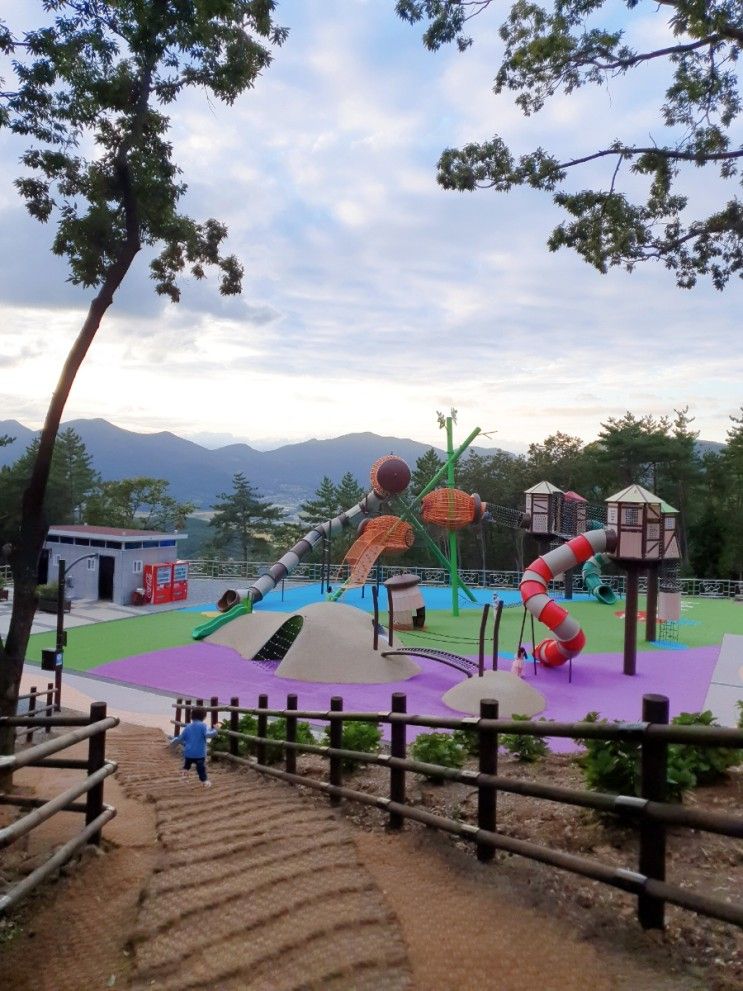 아이랑함께::아이들 놀기 좋은 거제 숲소리공원 도토리놀이터
