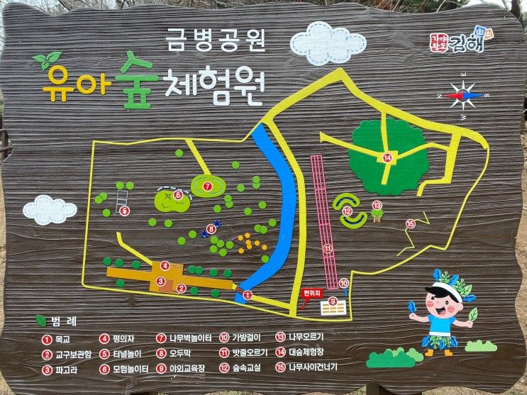 진영 금병공원 유아숲체험원 즐기기(아이들과 산책, 운동하기 좋은곳)