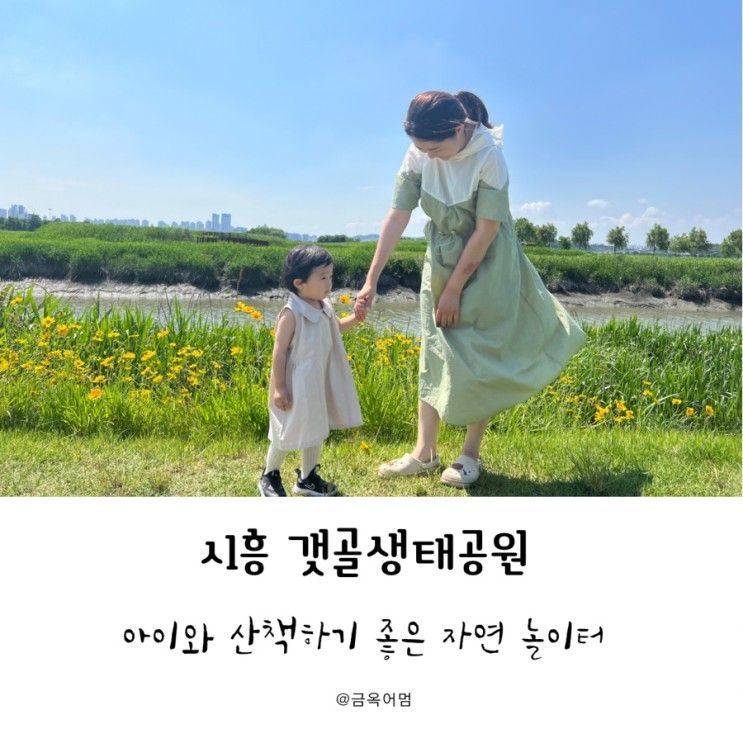 [경기/시흥] 아이와 함께 산책하기 좋은 시흥 갯골생태공원