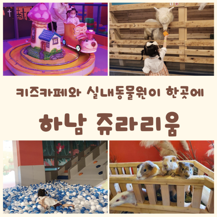 하남 쥬라리움 서울근교 키즈카페와 실내동물원을 함께 즐길 수 있는곳!