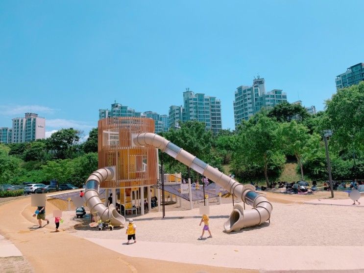 서울 강동구 광나루 모두의 놀이터 - 강동구 모래놀이 가능한 곳 (주차정보)