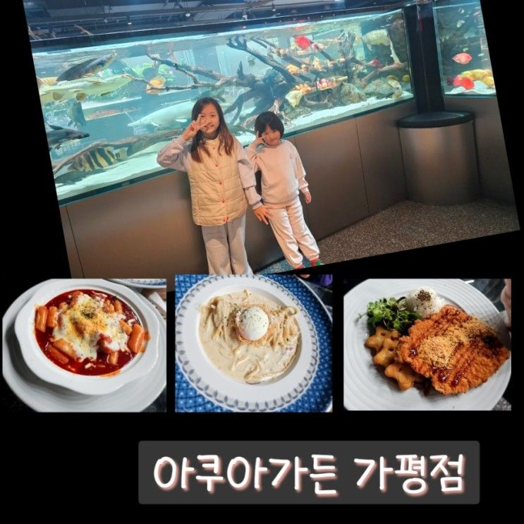 가평카페 가평인생샷 가능한 아쿠아가든가평점
