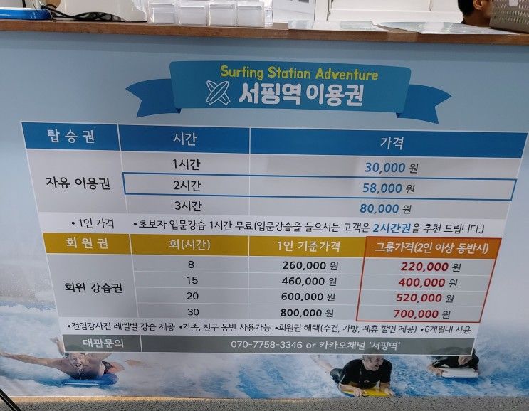 [부산] 기장 서핑역, 실내서핑장, 2021년 8월 초 방문