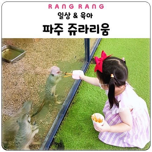 [파주 아이와 가볼 만한 곳] 동물원 먹이 체험할 수 있는 쥬라리움 다녀왔어요~