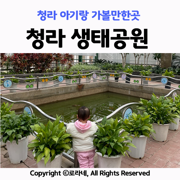 인천 환경공단 청라 생태공원 아기랑 실내식물원 무료