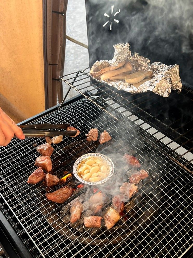 서울 근교 당일 글램핑 데이트 : 화성 로스팩토리 (내돈내산)