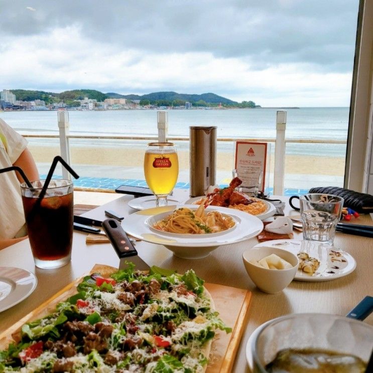 세컨디포레스트 기장점 부산맛집 바다뷰 파스타전문점