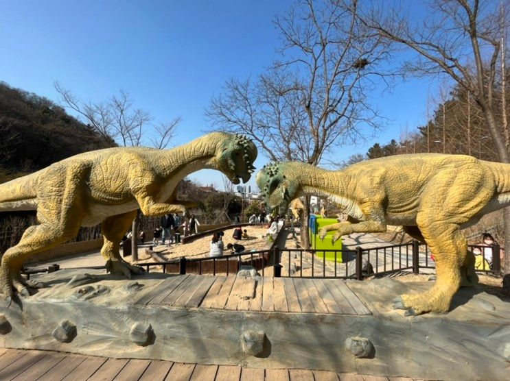 대구 고산골 공룡공원 (모래놀이, 화석발굴 체험)