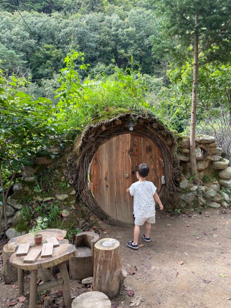 힐링 여행, 가평 그라운드휴 1박 2일 (13평형 숙박, 아이와 가기좋은 근처 맛집)