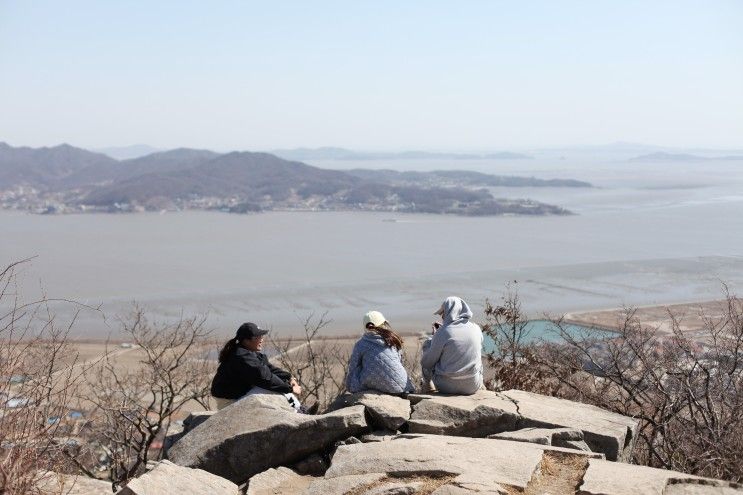 강화 석도모_해명산 산행후 민머루 해수욕장에서 힐링...3/26