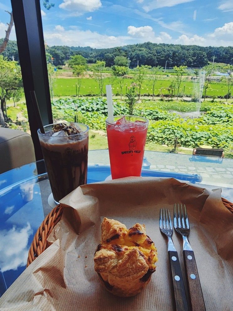 배방카페 인주 베이커스필드점 :: 조식도 가능한 뷰 맛집