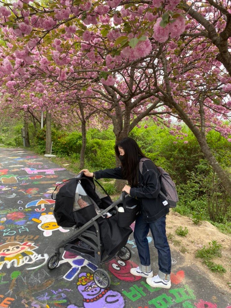 충남 아산 겹벚꽃, 아기랑 당림미술관 봄소풍다녀온날🌸
