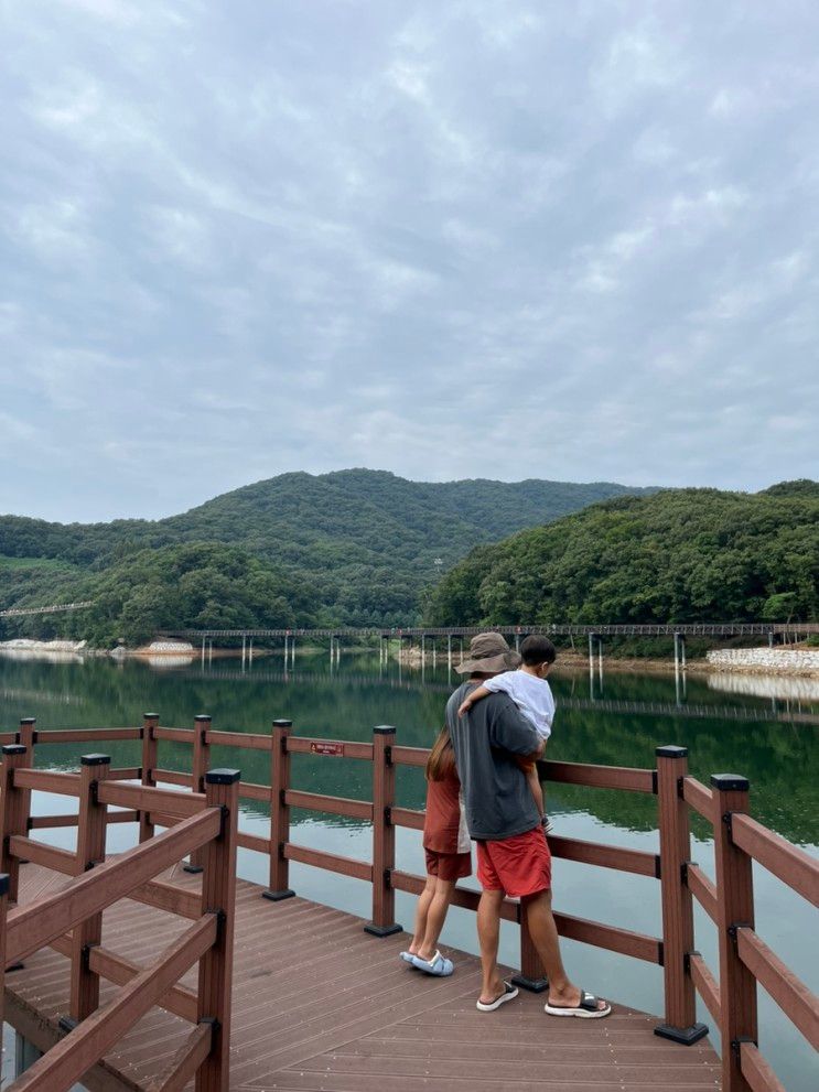 파주 마장호수 출렁다리, 주차정보, 철갑상어유원지,아이와...