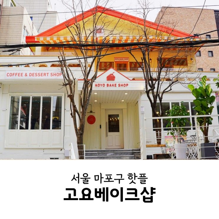 홍대 고요베이크샵 KOYO BAKE SHOP 고요비 카페 주말 오픈런...