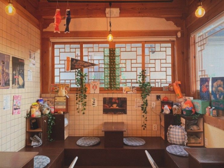경주 황리단길 작은 일본 아나타 카페
