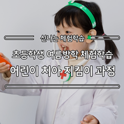 초등학생 여름방학 체험학습 :: 어린이 치아 지킴이 과정