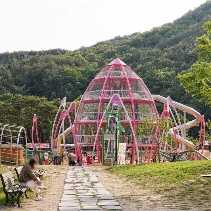 밀양 사명대사 유적지 관광단지 연꽃놀이터 이렇게 크고 예쁜 놀이터가!