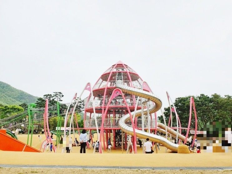 경남 밀양 아이들과 가기좋은 곳 사명대사 유적지 관광단지 놀이터 연꽃타워