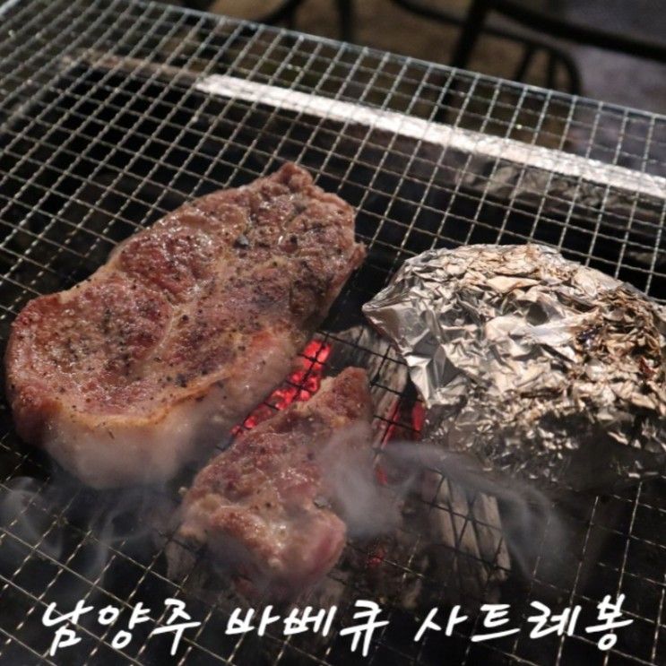 남양주 바베큐 사트레봉 북한강점 애견동반 가능한 캠핑 즐기기
