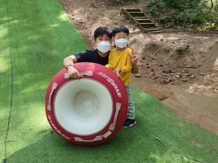 용인 동천 자연식물원 숲 놀이터 ( 5세 이상이 가야 재밌는 곳 )