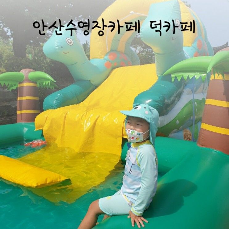 안산 물놀이 수영장 카페 화정동 덕카페 공룡 수영장 최고! (예약 필수!)