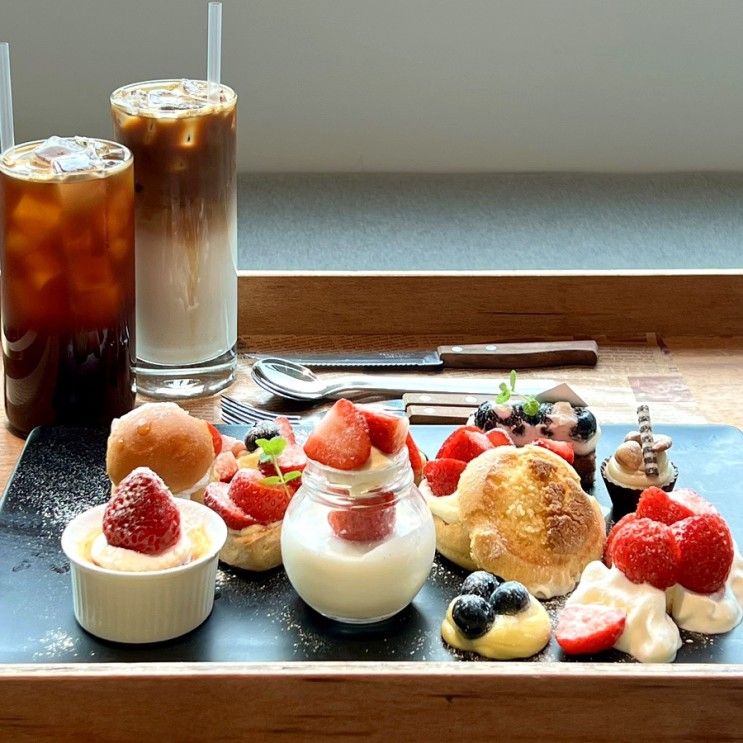 대구 현풍 비슬산 카페... 신상카페 벚꽃 맛집 헤세디온