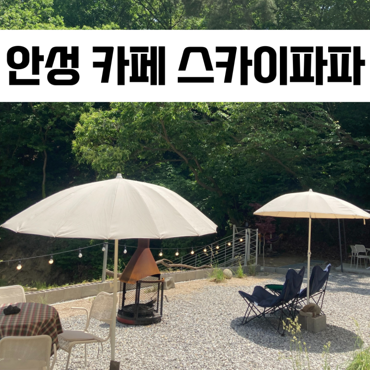 안성 카페 스카이파파 안성 삼죽면 숨은 명소 애견 동반 실외 가능