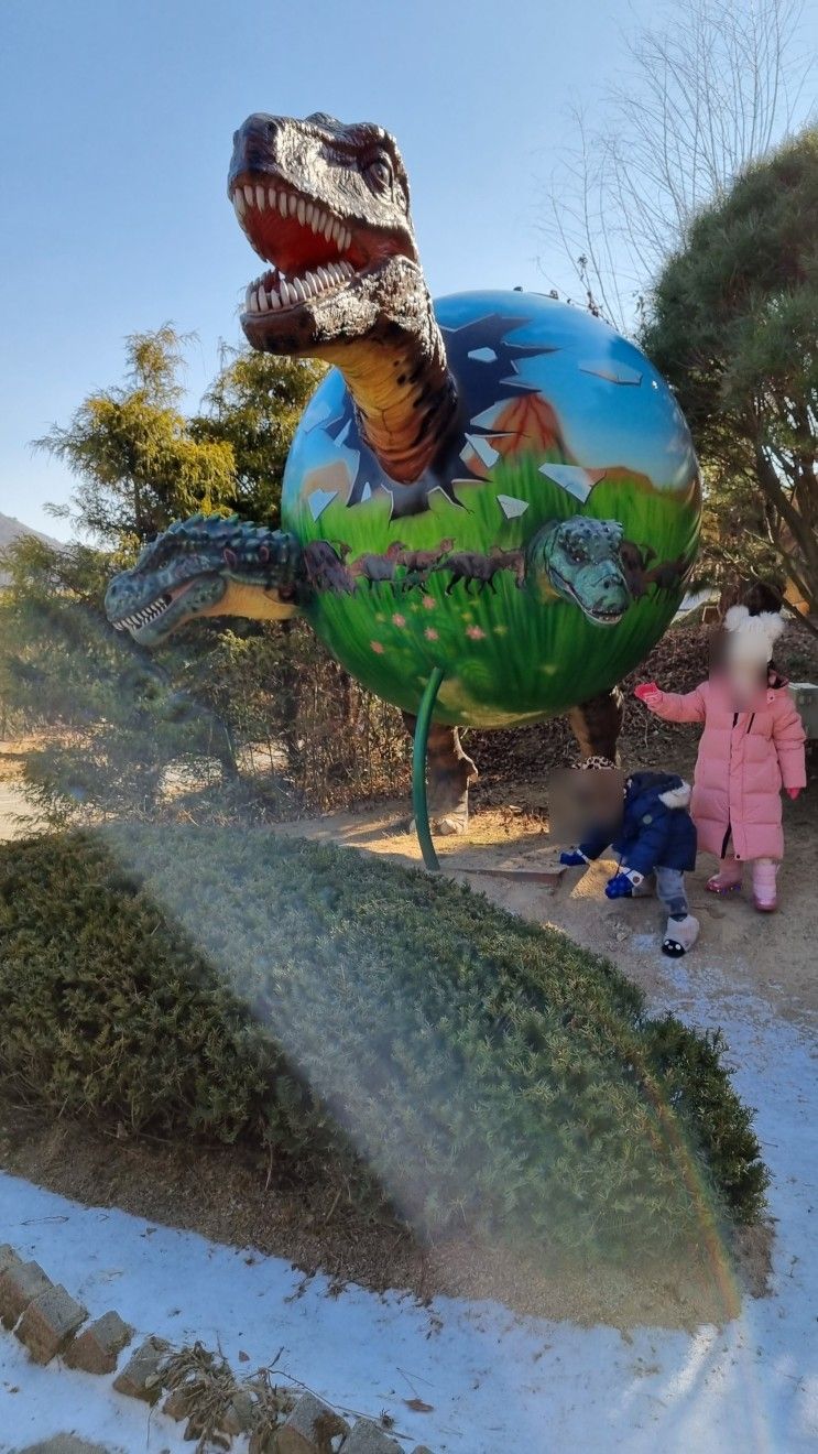아이와 가볼만한 곳 : 덕평공룡수목원 넓고 재미있어요.