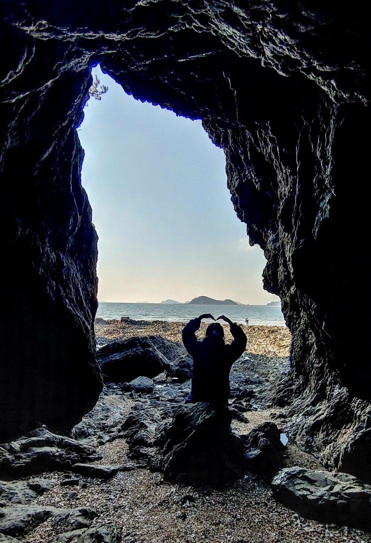 안면도 삼봉해수욕장 해맞이 여행, 동굴 포토존 가는 방법