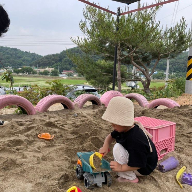 당진 아이와가볼만한 카페 바끼야 모래놀이카페 후기