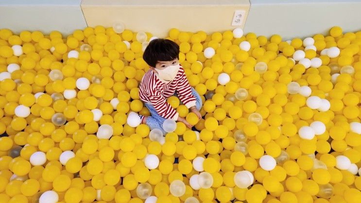 천안 대형 키즈카페 볼베어파크, 에너지 대방출! (ft. 보물 찾기)