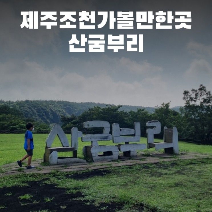 구관이 명관, 가슴이 뻥뚫리는 산굼부리만의 매력에 빠지세요(feat.제주여행 조천 가볼만한 곳)