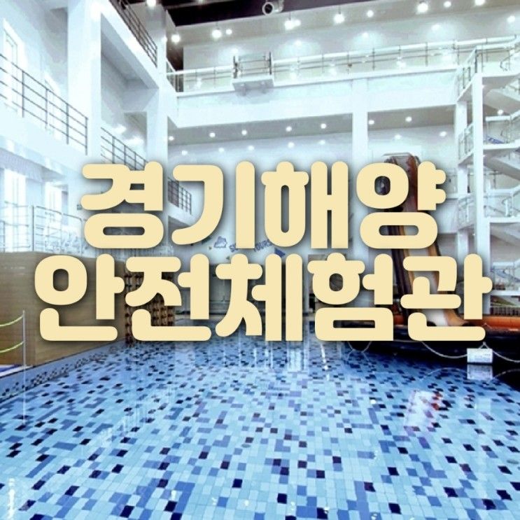 경기해양안전체험관-수조체험 후기~
