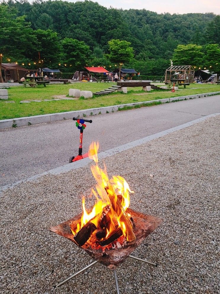 동두천 에코유 캠핑장 먹방부림