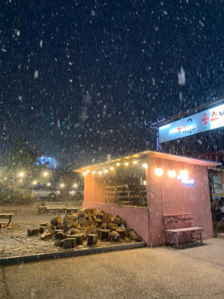 [파주맛집] 산장 느낌의 등갈비 바베큐 맛집 숑스바베큐