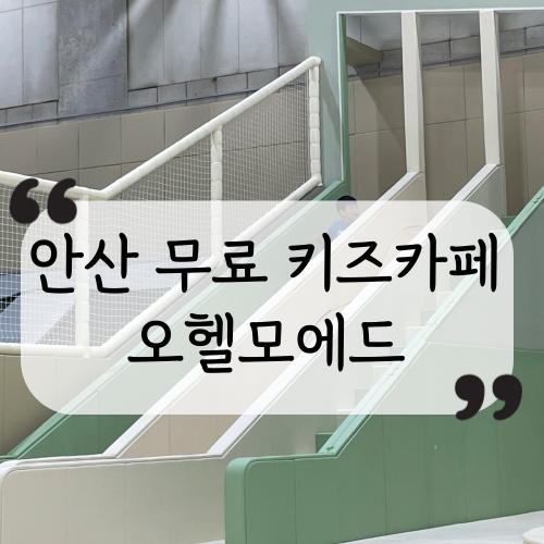 안산 무료 키즈카페, 오헬모에드