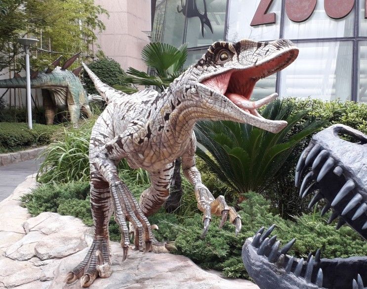 신세계 백화점 센텀시티점 주라지 공룡