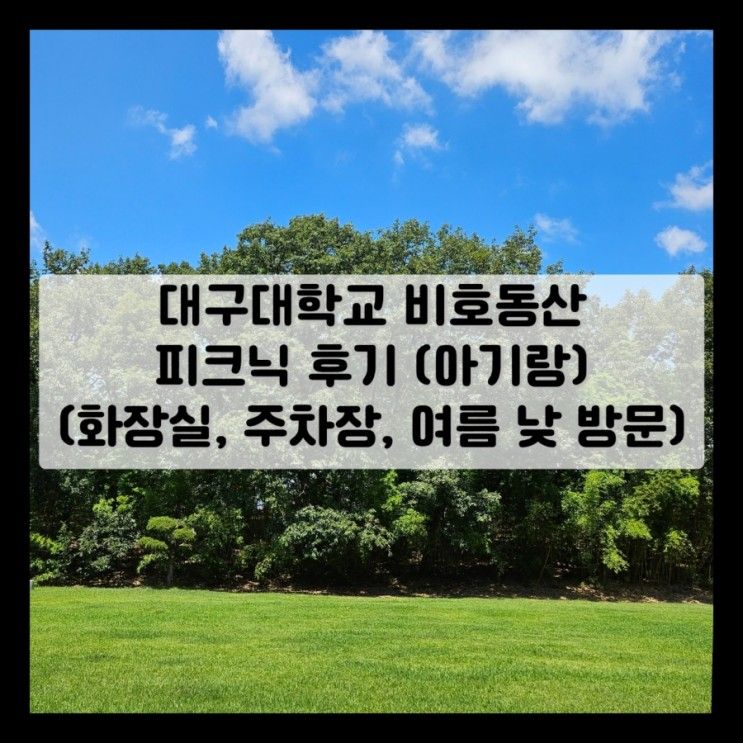 대구대학교비호동산] 경산... 곳, 대구대학교 비호동산, 경산...