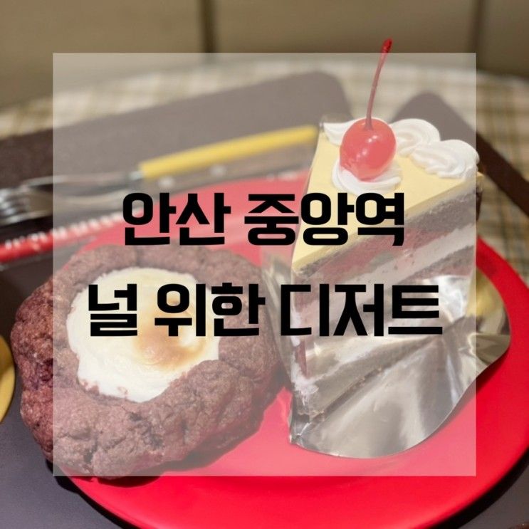 [안산] 널위한디저트 / 중앙역 카페 / 안산 디저트 카페